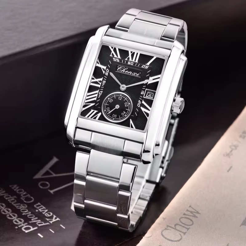 CHENXI 8216 Quartz Watches Fas - đánh giá và giá Cartier Watch Tank