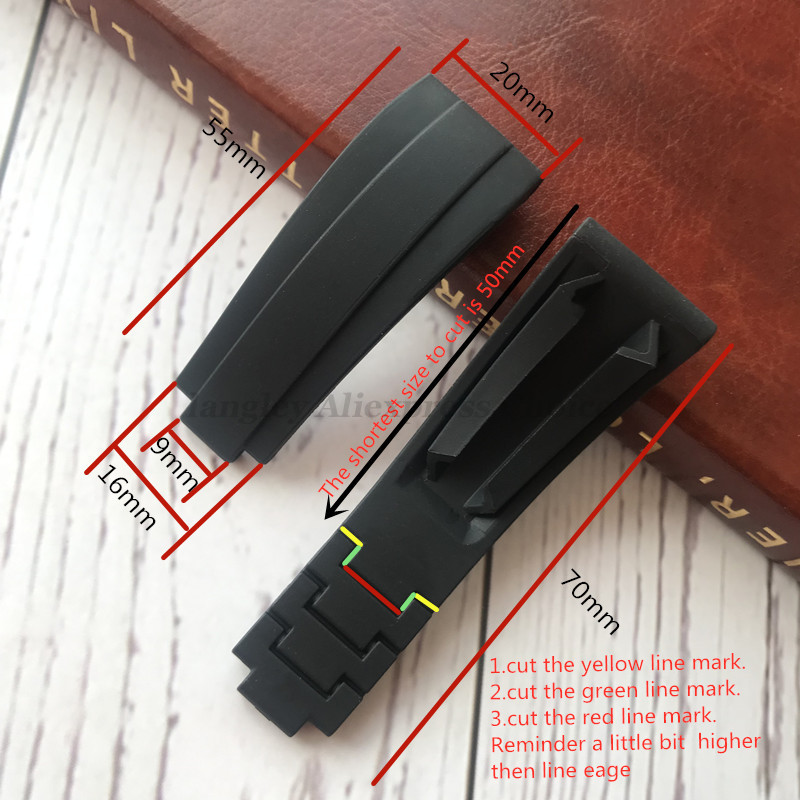 For Rolex Rubber Wrist Yacht D - đánh giá và giá Curved Spring Bar