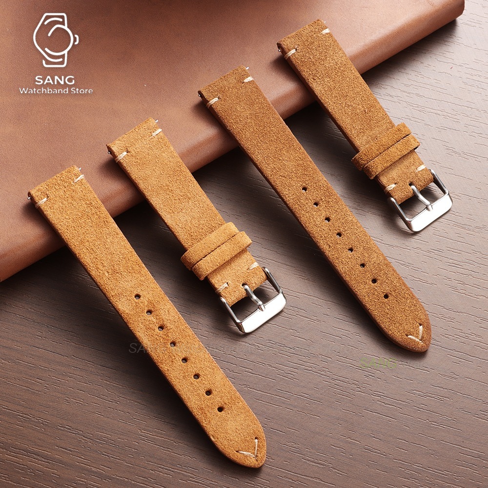 14/16/18/19/20/21/22mm Quick R - đánh giá và giá Suede Strap Watch