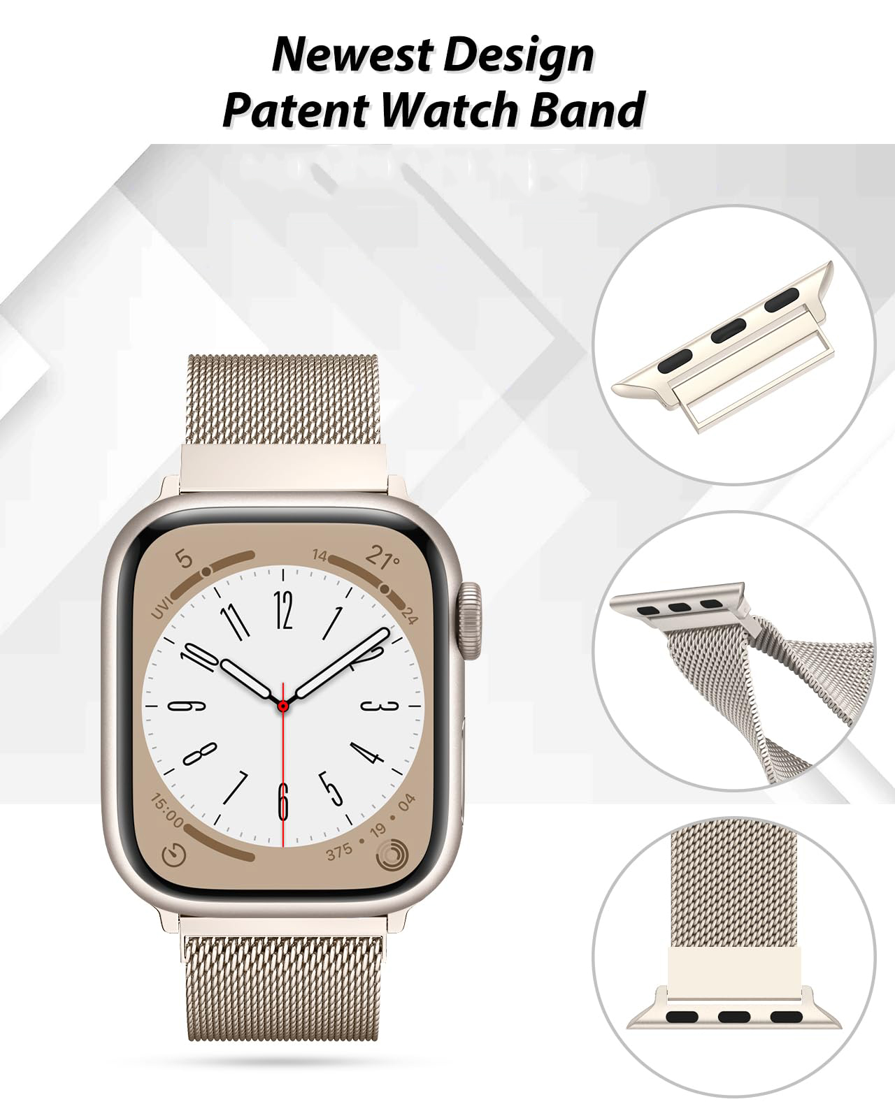 Milanese Strap For apple Watch - đánh giá và giá Milanese Loop Magnetic