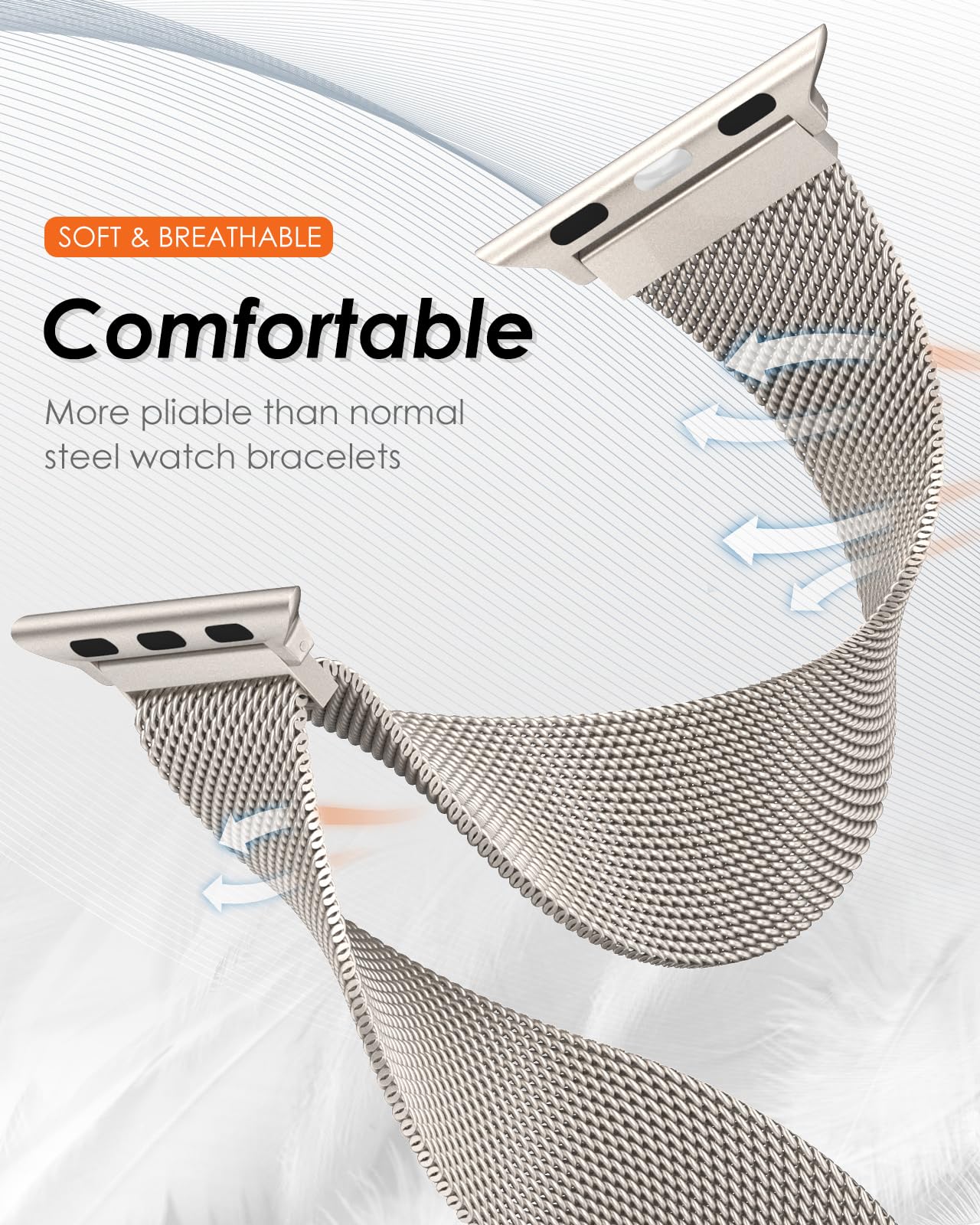 Milanese Strap For apple Watch - đánh giá và giá Milanese Loop Magnetic