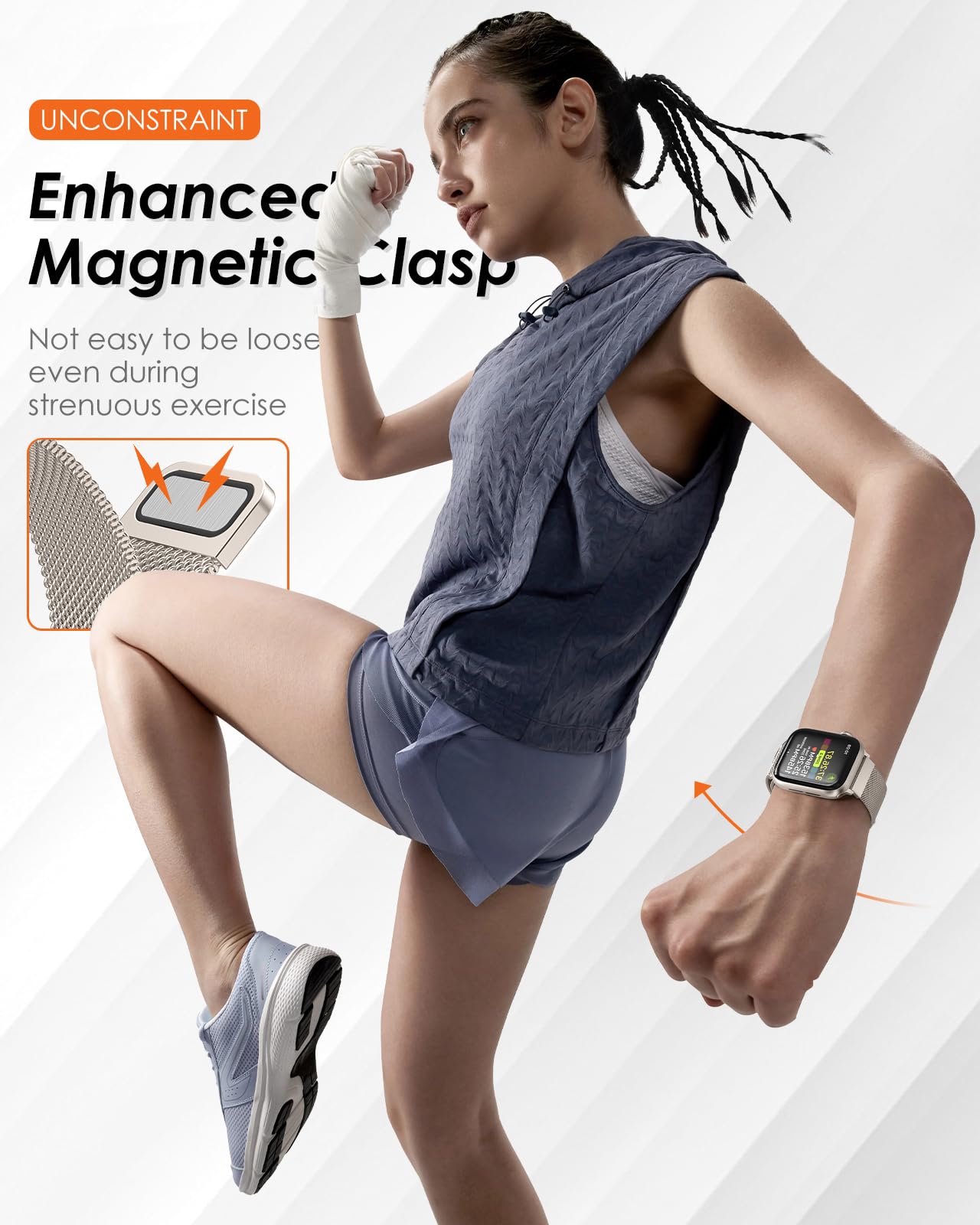 Milanese Strap For apple Watch - đánh giá và giá Milanese Loop Magnetic
