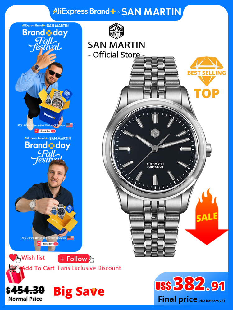 San Martin 36mm 39mm Gada Clas - đánh giá và giá Omega Watch Constellation