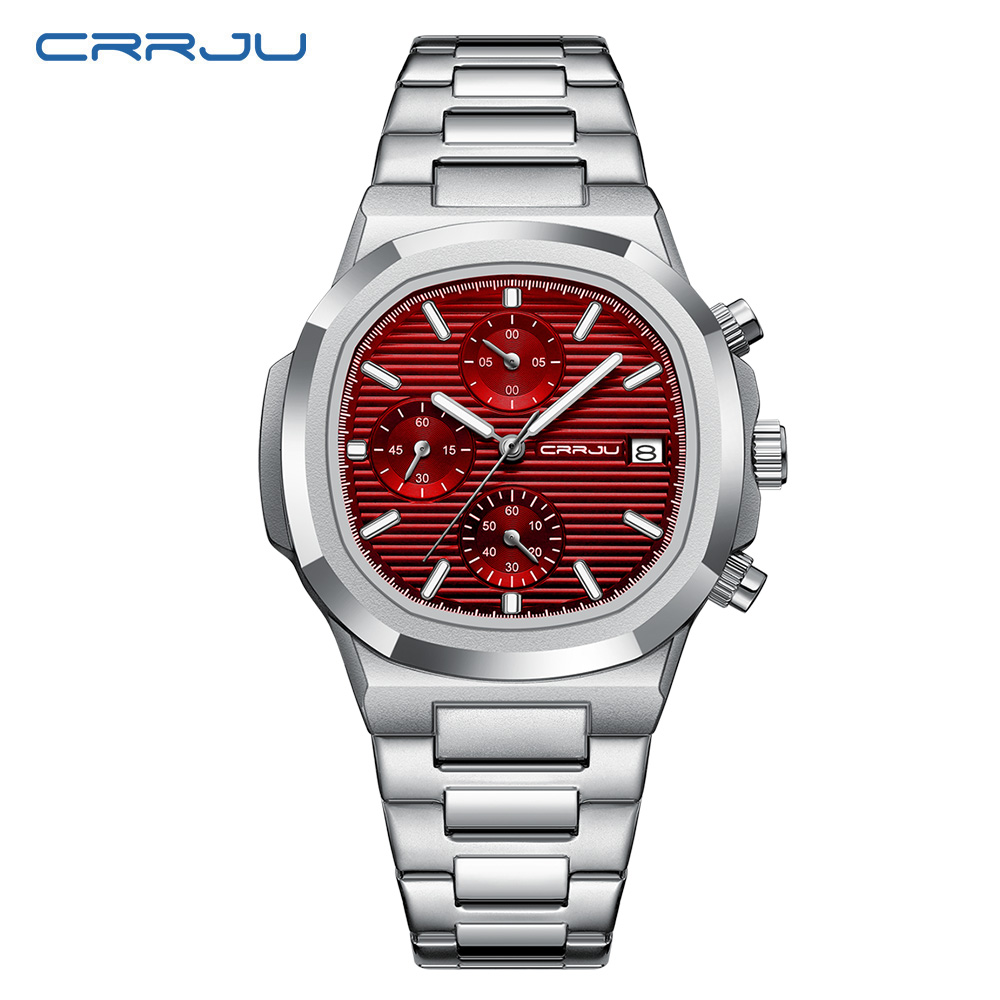 CRRJU Luxury Man Watch Busines - đánh giá và giá Patek Philippe Watch Nautilus