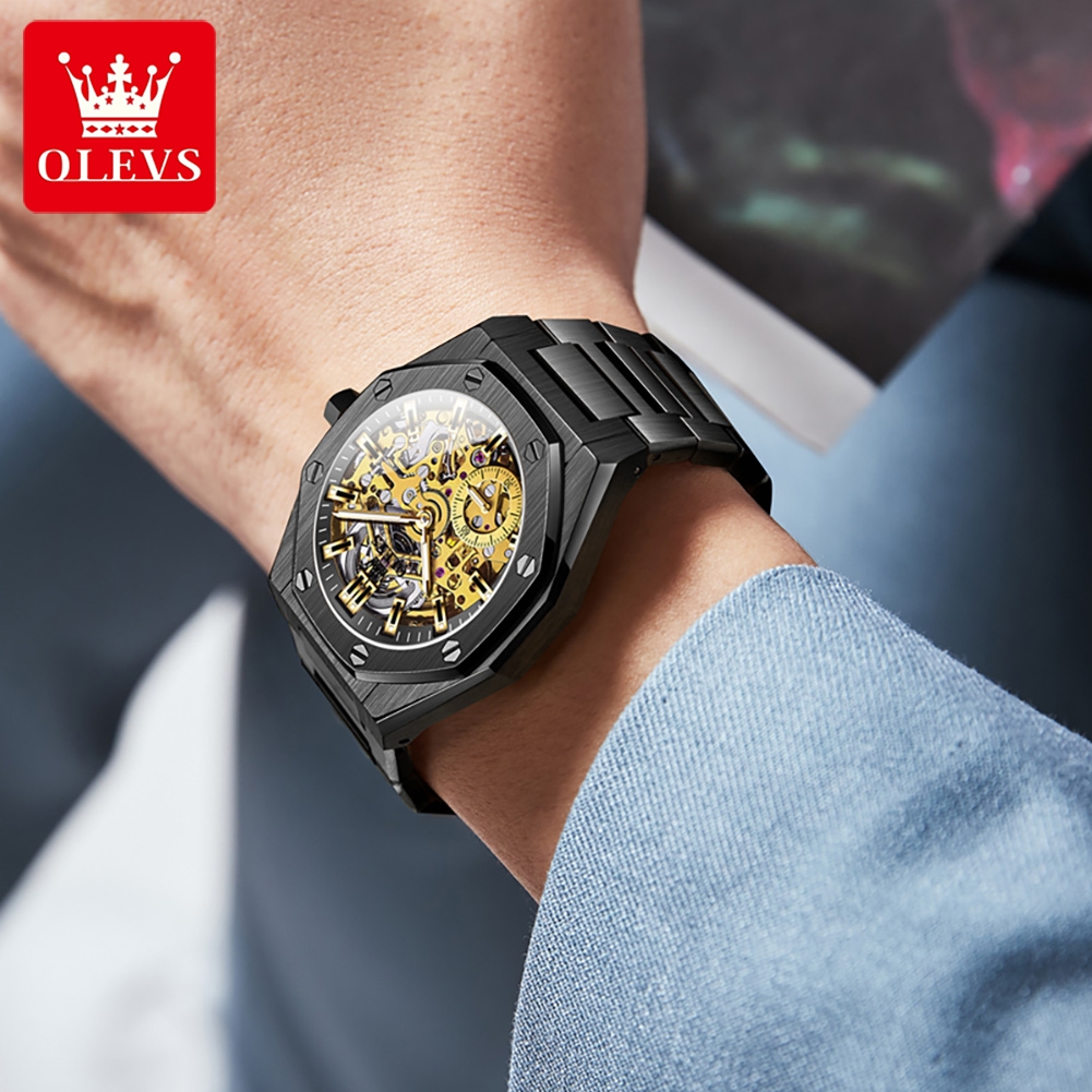 OLEVS Watches Luxury Man High  - đánh giá và giá Patek Philippe Watch Nautilus